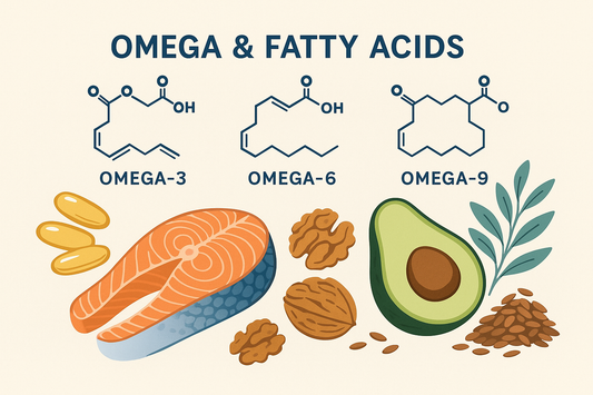 Omega & Fatty Acids: Essential Nutrients for Health from VitalNest