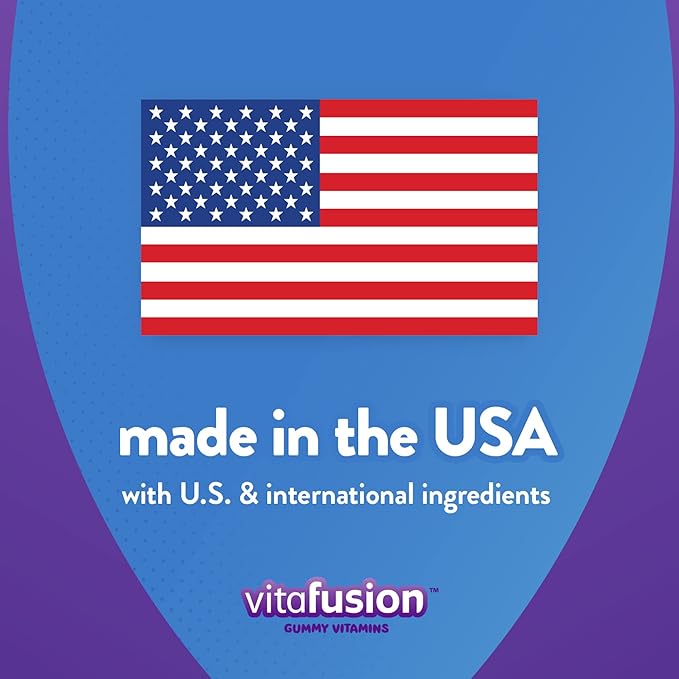 Vitafusion Elderberry Gummy Vitamins, 90ct Elderberry Gummy Vitamins, Chewables, 90 Count