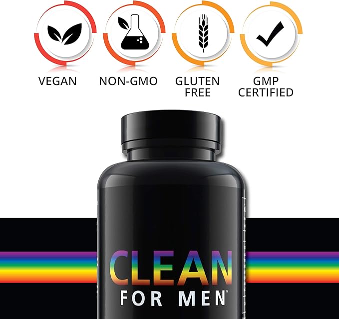 Re+Gen Nutrition Fiber Supplement | Gut Cleanse, Stool Softeners for Men, Digestive Health Support for Adults, Bloating Relief for Men, Constipation and Gut Health, Helps Cleanse Body, 60 Capsules