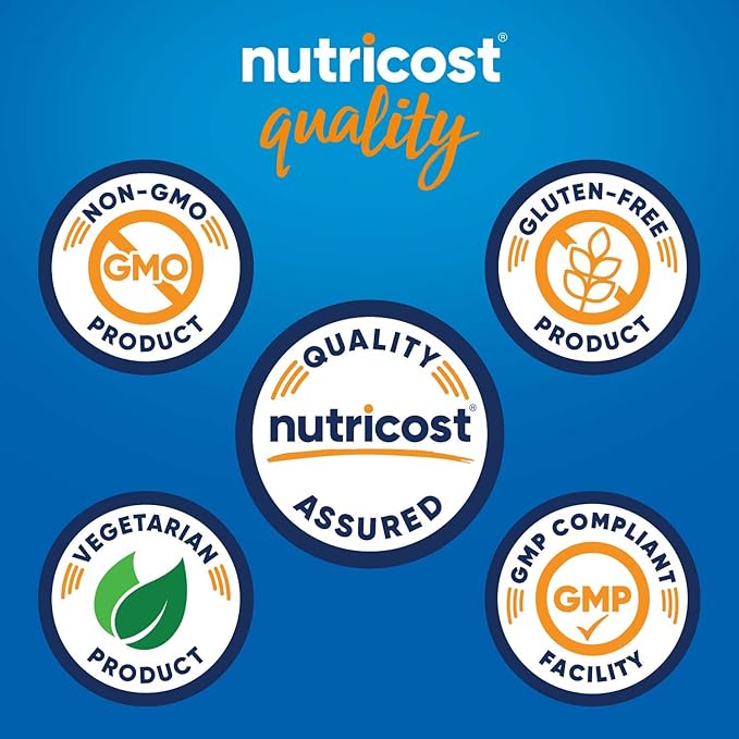 Nutricost Soluble Fiber (Unflavored) 30 Servings - Vegan, Non-GMO, Gluten Free