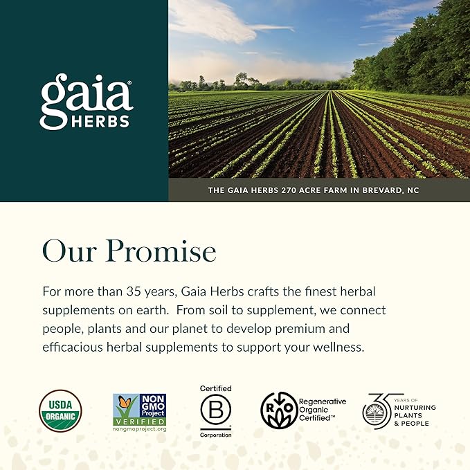 Gaia Herbs Black Elderberry - Daily Immune Support Supplement to Help Maintain Well-Being - with Black Elderberries and Acerola Fruit for Antioxidant Support - 60 Vegan Capsules (30-Day Supply)